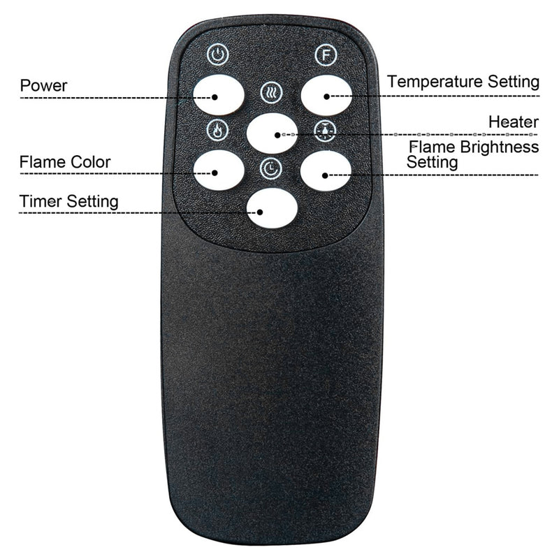 Livingandhome 60inch Wall Mounted Electric Fireplace