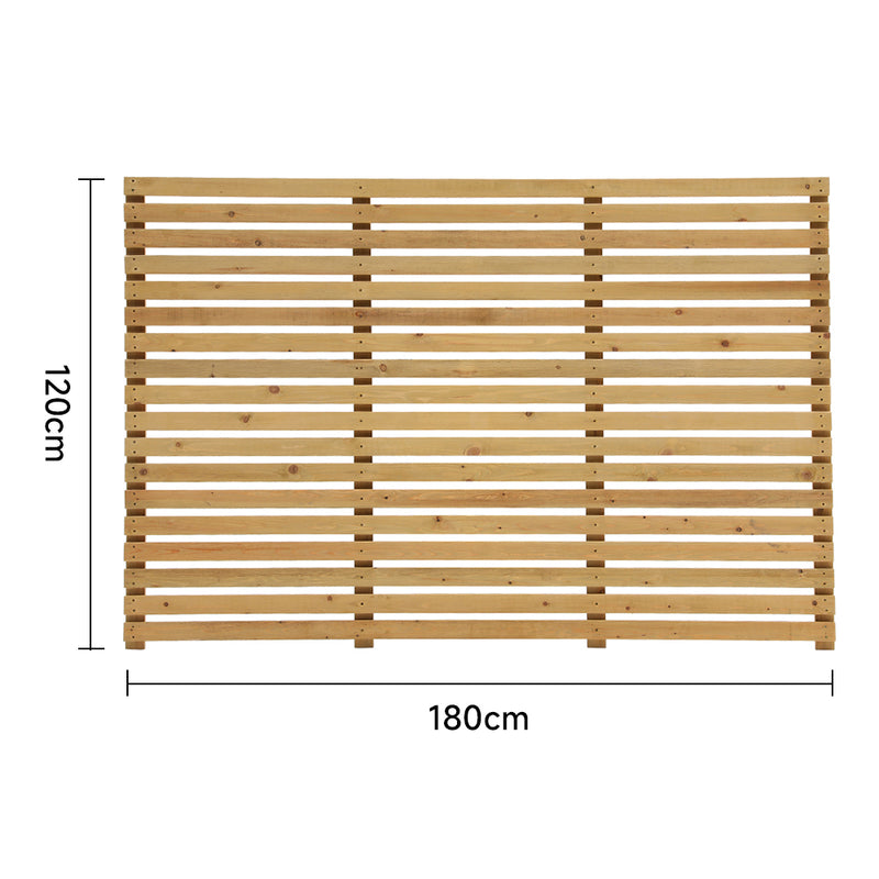 Garden Sanctuary Garden Privacy Wood Fence