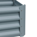 Breeins Outdoor Galvanized Steel Garden Bed