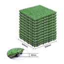 Breeins Interlocking Green Lawn Grass Tile Set