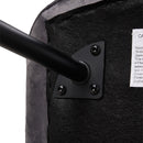 Livingandhome 2PCS Flannel Upholstered Bar Stools