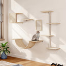 KidKid Cat Tree Set with Hammock and Jumping Platform