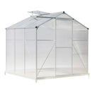 Breeins Aluminium Hobby Greenhouse with Base and Window Opening
