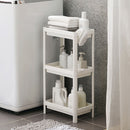 Lifeideas 3-Tier White Plastic Storage Rack