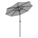 Livingandhome Outdoor Solar 24 LED Lights Patio with Crank for Patio Market