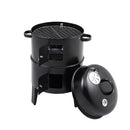 3-In-1 Portable Outdoor Charcoal BBQ Grill Smoker