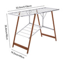 Lifeideas Foldable Aluminium Clothes Drying Rack