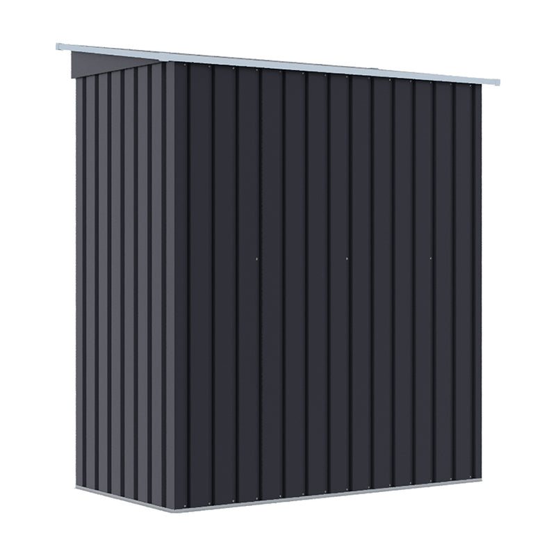 Garden Sanctuary 5 x 3 FT Outdoor Metal Storage Shed with Lockable Door for Garden