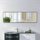 Cottonfy UK Full Length Mirror with Rounded Corners Door Hanging