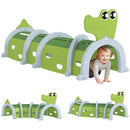 AIYAPLAY Kids Play Tunnel for Ages 3-6 Crawl and Climb, Crocodile Design