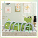 AIYAPLAY Kids Play Tunnel for Ages 3-6 Crawl and Climb, Crocodile Design