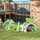 AIYAPLAY Kids Play Tunnel for Ages 3-6 Crawl and Climb, Crocodile Design