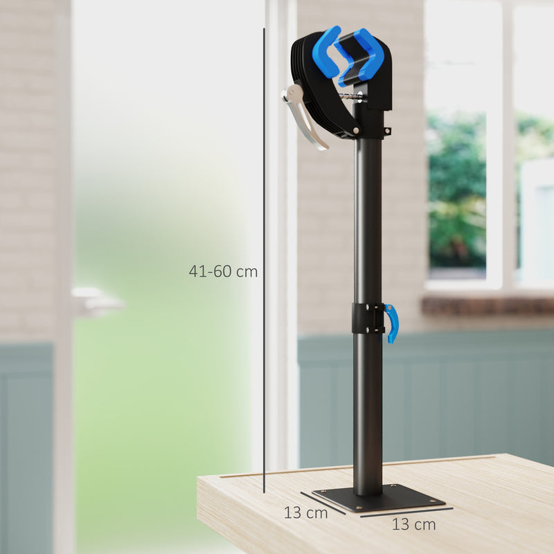 HOMCOM Bike Repair Stand, Wall Mount Bike Workstand w/ Adjustable Clamp