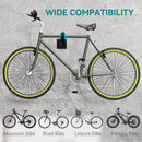 HOMCOM Bike Repair Stand, Wall Mount Bike Workstand W/ Adjustable Clamp