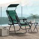 Outsunny Zero Gravity Lounger Chair, Folding Reclining Chair