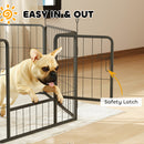 PawHut Dog Playpen, 6 Panels Puppy Pen Dog Playpen