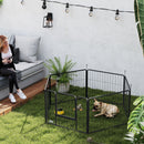 PawHut Dog Playpen, 6 Panels Puppy Pen Dog Playpen