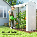Outsunny Mini Greenhouse, Portable Indoor Outdoor Green House with PE Cover
