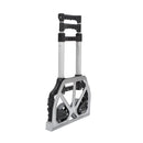 HOMCOM Heavy Duty Aluminium Foldable Hand Truck Trolley, 70KG Load Capacity