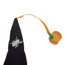 Black Halloween LED Plush Gnome with Cane