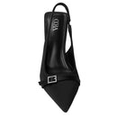 Slingback Pointed Closed Toe Heels Pumps Sandals