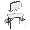 Breeins Portable Height Adjustable Camping Folding Table