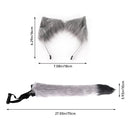 Cosplay Fox Tail and Ear Headband Set