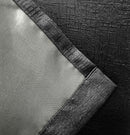 Enhanced Living Vogue Black Eyelet Thermal Noise reducing Dim Out Curtains - Pair
