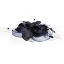 Navy Blue Feather Flower Mesh Fascinator