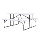Breeins Foldable Picnic Table And Bench Set