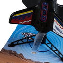 Kidkid Electric Spinner Rocket Launcher Toy with Parachute for Kids