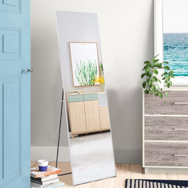 Livingandhome Rectangular Full Length Mirror Freestanding Hanging