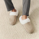 Anti-Slip & Warm Slippers - 7.5UK - Black, Khaki Or Grey