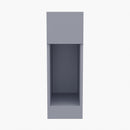 Livingandhome Grey Bedside Table with a Drawer