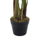 Breeins 150cm Artificial Bamboo Palm Tree Plant in Pot Indoor Living Room Plant Decor