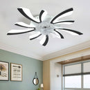 Cottonfy UK Creative Irregular Shape Ceiling Fan Light