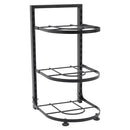 Lifeideas 3-Tier Adjustable Kitchen Organiser Rack for Pot Pan