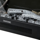 Livingandhome Recessed Electric Fireplace With Remote Control