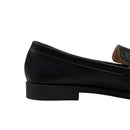 Slip-On PU Leather Horsebit Loafers