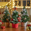 Lifeideas 3PCS Mini Tabletop Christmas Trees