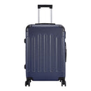 Livingandhome Modern Hardside Spinner Suitcase with Combination Lock