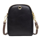 Modishion PU Leather Mini Crossbody Phone Bag with Adjustable Strap