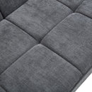 Livingandhome Modern Grey Convertible Sofa Bed