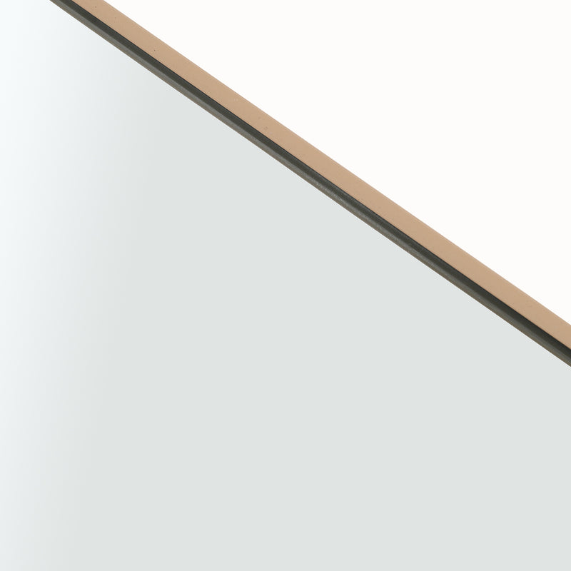 Livingandhome Metal Frame Over the Door Full Length Mirror