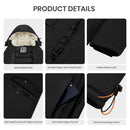 Winter Mid-Length Padded Coat Jacket With Hood