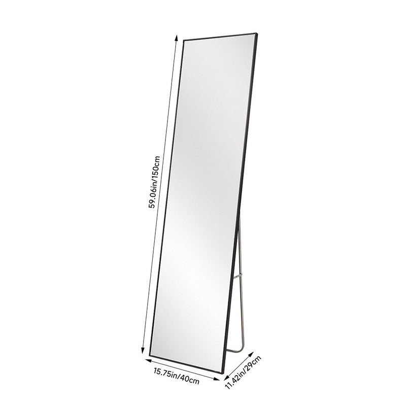 Livingandhome Contemporary Full Body Wall Mounted Mirror