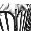 KidKid 8 Panels Metal Pet Playpen with a Door