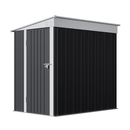 Breeins 4x6 FT Metal Pent Roof Garden Tool Storage Shed