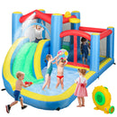 AIYAPLAY Inflatable Bouncy Castle with 550W Blower, 385 x 290 x 180 cm