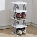 Livingandhome 5-Tier Corner Shoe Rack